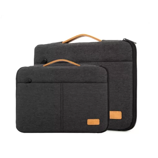 Sacoche noire pour ordinateur portable